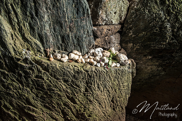 Summer Solstice inside Bryn Celli Ddu Burial Chamber